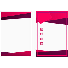 创意炫彩海报图案素材