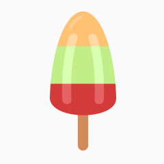 彩色冰棒