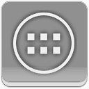 打鼾声抽屉里JB-Chiclets-Black-icons