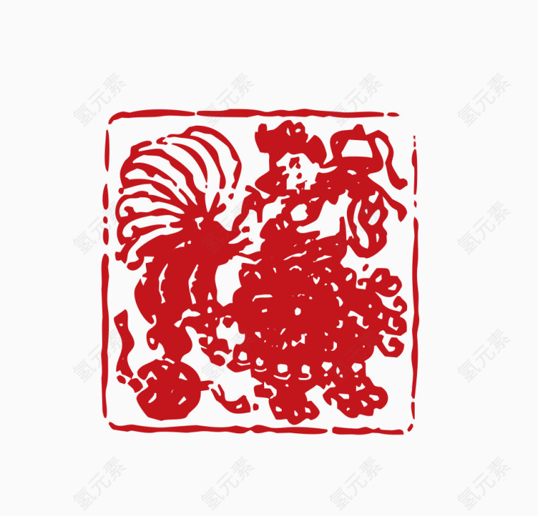 中国风印章素材