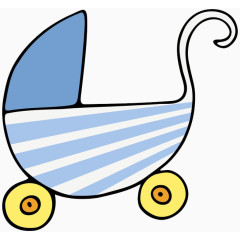 趣味简笔婴儿车