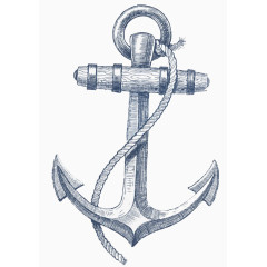 素描船锚