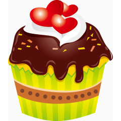 美味的蛋糕设计元素