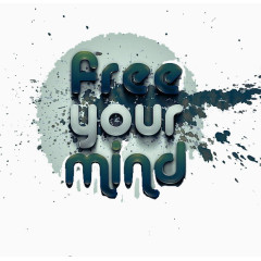 freeyourmind艺术字