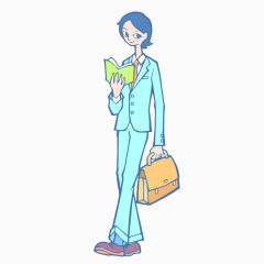 时尚精英上班一族