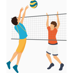 卡通运动人物png