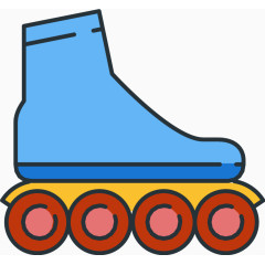 体育内联滑冰Responsive-Sports-Icons
