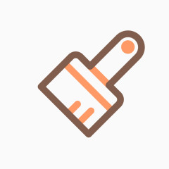 卡通精美工具图标簸箕