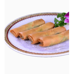 酥脆黄金春卷