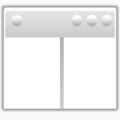 操作视图分割左右图标