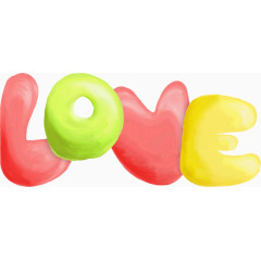 LOVE艺术字