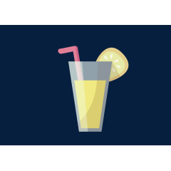 夏季冷饮柠檬水