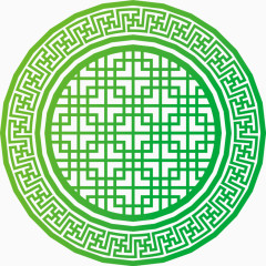 中国风窗户端午节