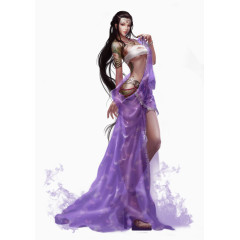 人物古装女素材