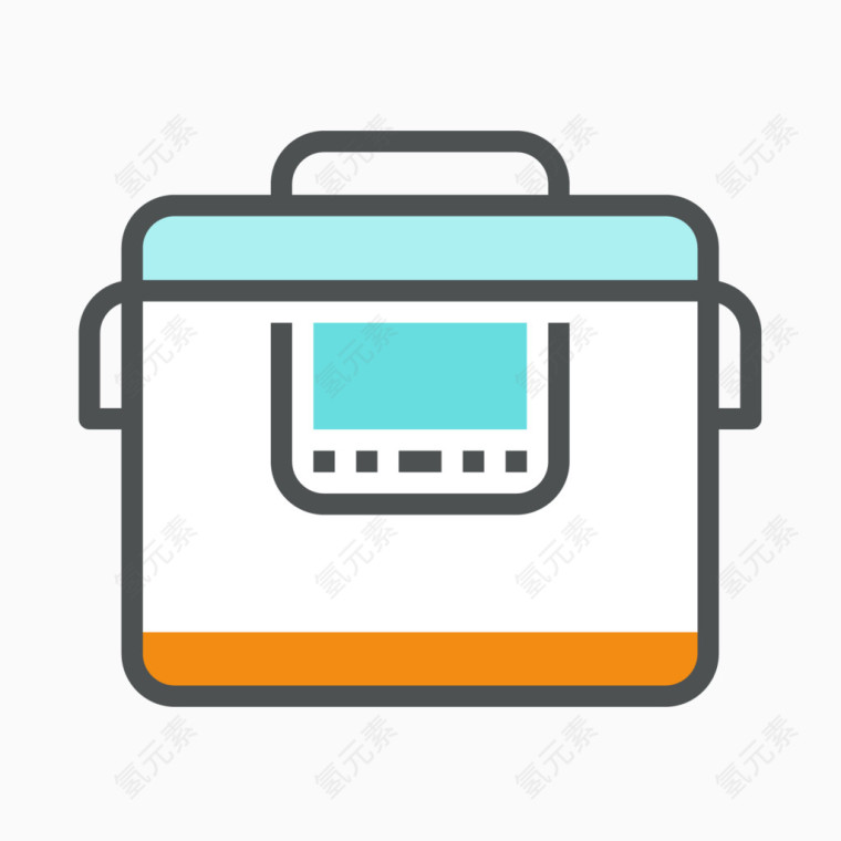 卡通电饭煲图标