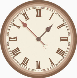时钟装饰品