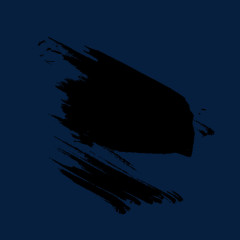 手绘黑色水墨笔刷