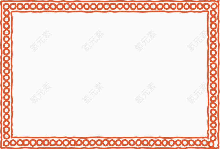 手绘边框