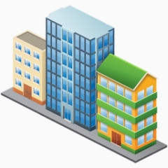 城市房子Large-Home-icons