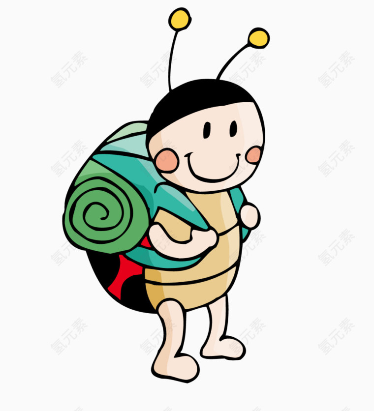 儿童节卡通小动物装饰素材