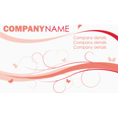 名片底纹抽象创意花纹