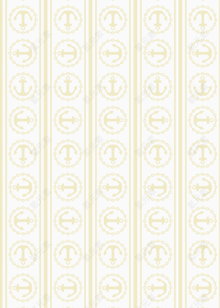 航海标志印花底纹