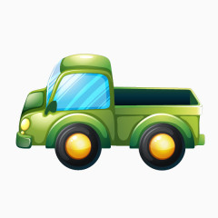 卡通手绘货车