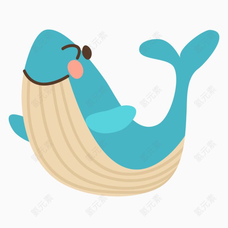 可爱笑脸动物