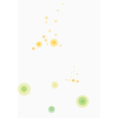 童话清新圆圈漂浮