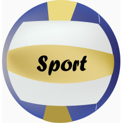 卡通体育器材排球