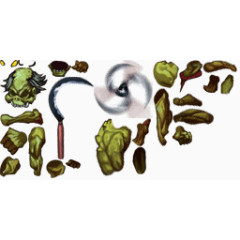 游戏图标古典剪影