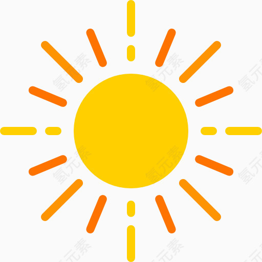 发光的太阳