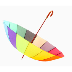 七色太阳伞