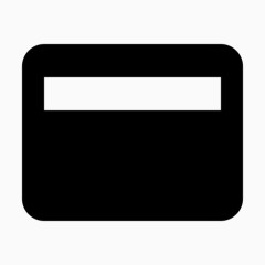 银行卡金融金融。Android L（棒棒糖）图标。