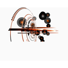 科技抽象圆环光