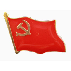 党建徽章胸针