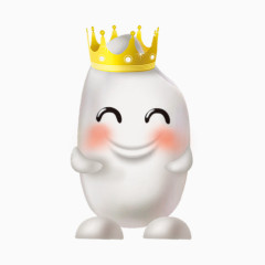 卡通可爱大米小人