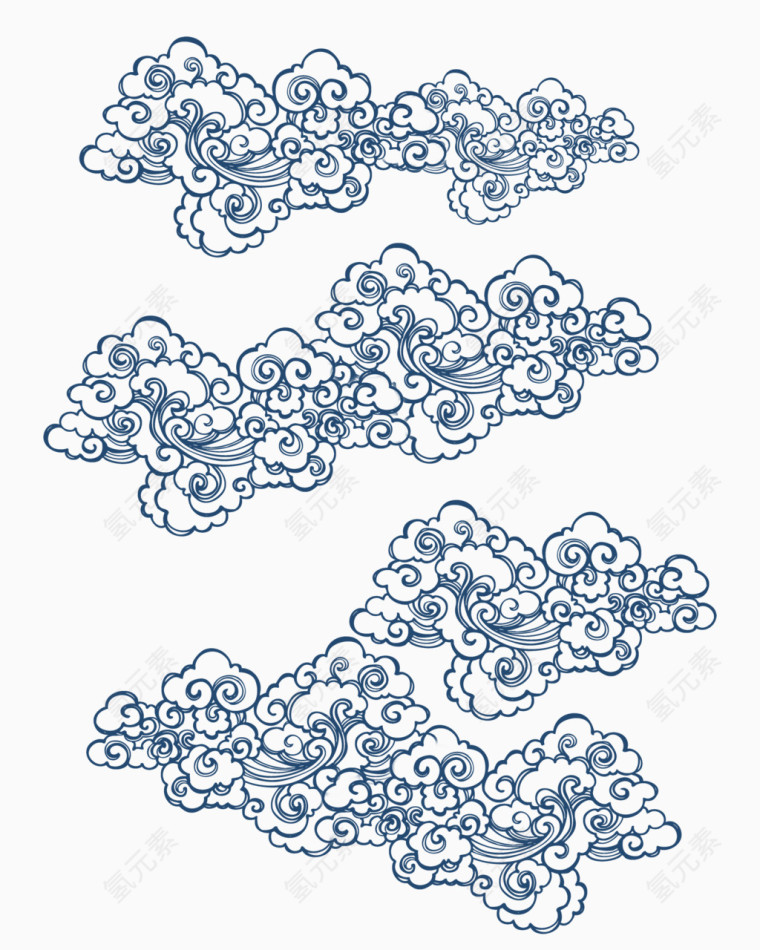 祥云花纹