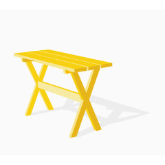 矢量手绘木椅子