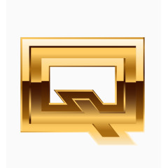 金属质感设计字母Q