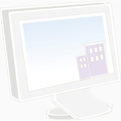 电脑卡通手绘图标元素