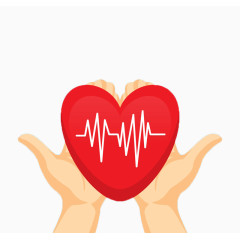 双手捧爱心