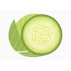 卡通扁平化蔬菜