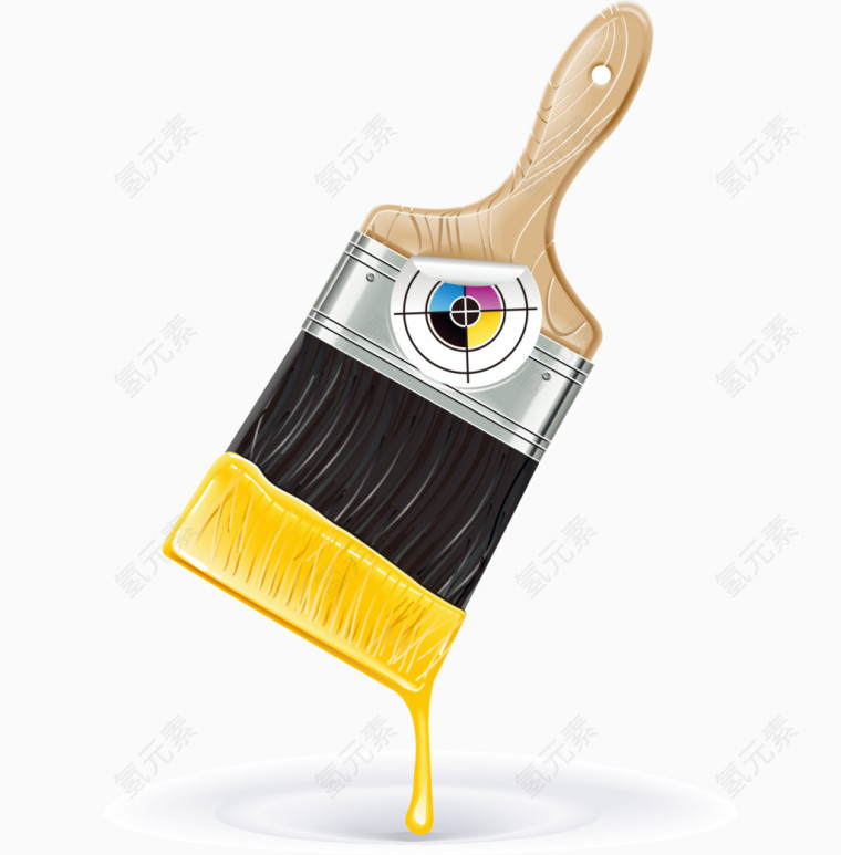 刷子立体拟真矢量