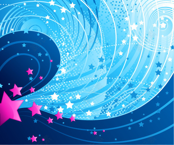 矢量手绘创意几何底纹