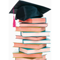 书籍博士帽素材