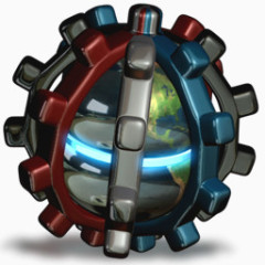 我的网络的地方三角洲图标