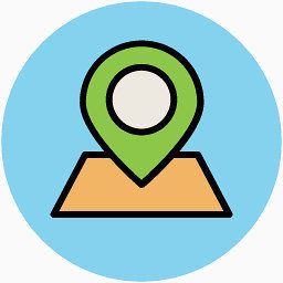 旅游剪影可爱卡通