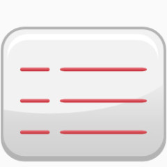 视图列表文本乳白色- 2.0 -图标