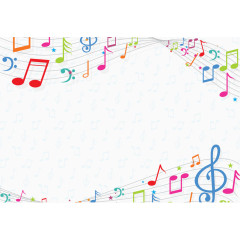音乐符号边框